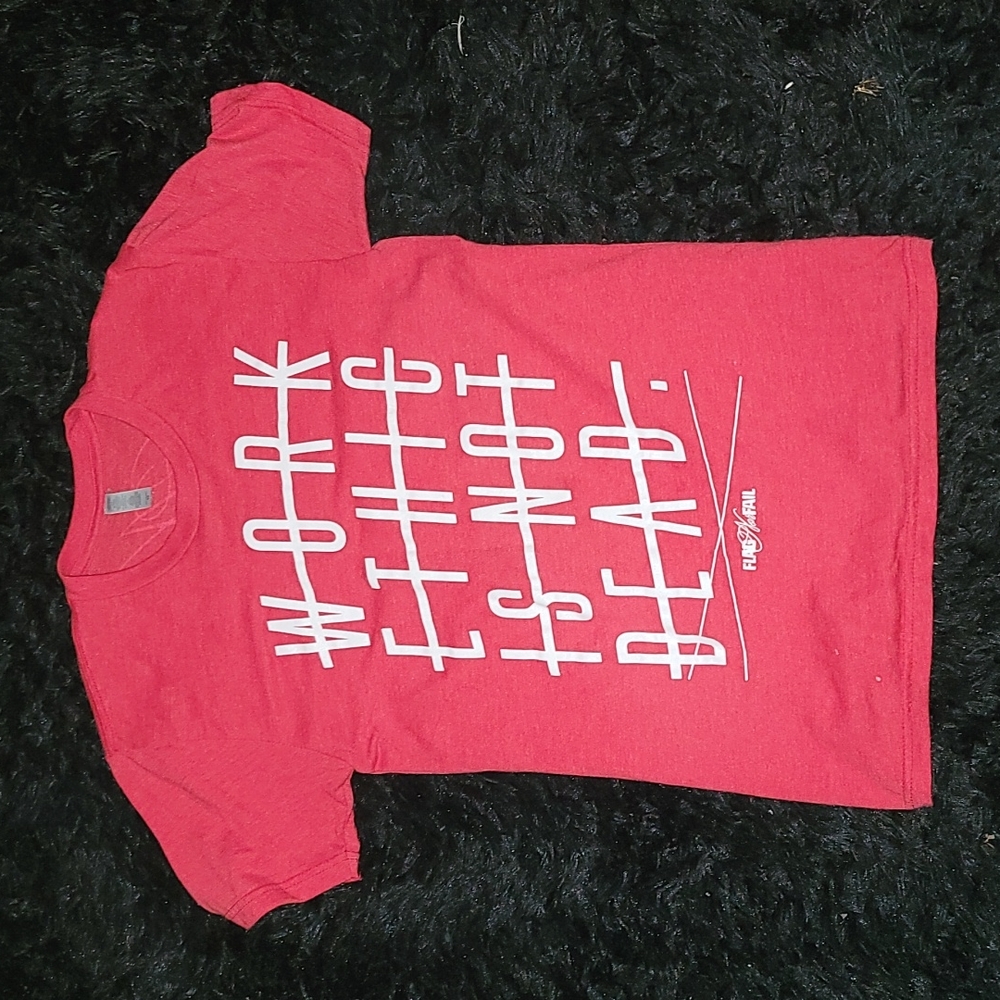 Flag nor fail work ethic shirt